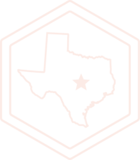 WhereAbouts wedding co honeycomb illustration logo of texas