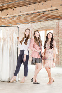 Your Day by Nicole team members at the bridal boutique