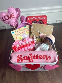 Curated Valentines Day Gift Basket for Kids