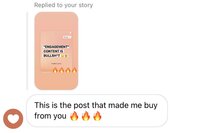 Client Conversation about Instagram Post