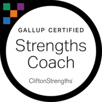 Gallup Certified Strengths Coach to administer, debrief, and facilitate leadership coaching and development through knowing, owning, and growing your strengths. name it. claim it. aim it.