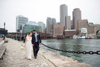 Wedding in the Seaport District of Boston