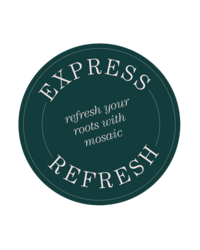 Fresh hair color with Express Refresh by Mosaic’s trained team