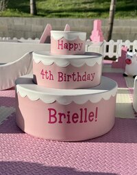 Soft Play Foam Birthday Cake for Birthday Parties