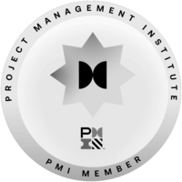 PMI Membership Badge-Grey Inv