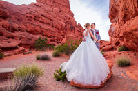 Mariage Wedding planner Las Vegas valley of fire Vallee du feu