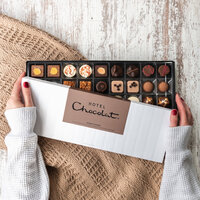 a tray of chocolates