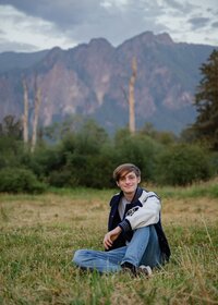 senior guy mountain