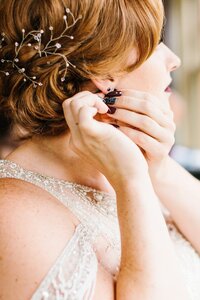 A Pilot's Wedding in an Airplane Hangar Portland OR-1014