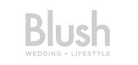 Blush logo grey