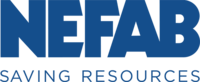 Image of the blue NEFAB logo 