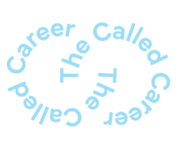 The Called Career stamp logo blue