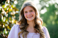 Happy teen girl in photography session in Bainbridge, GA, serving Tallahassee, FL