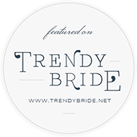Featured by Trendy Bride