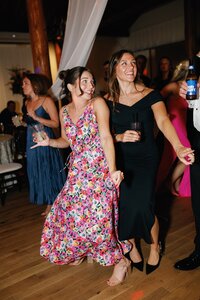 Dancing at a wedding