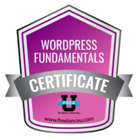Certified in Wordpress development