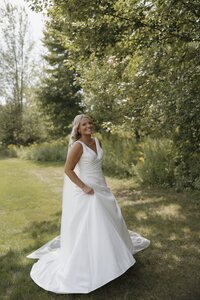 bridal portrait