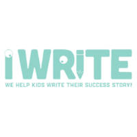 iWrite light blue logo