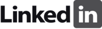 LinkedIn main logo, representing the professional networking platform for career development, job searching, and business connections.