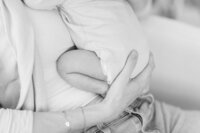 Best newborn photographer in Westwood, MA photo of newborn baby legs