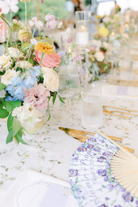 Forest stream club jewish wedding  lavish wedding decor set up