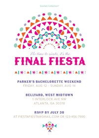Final Fiesta Invite