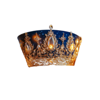 Majestic Crown in Goddess Star Template Symbolizing Leadership and Grace