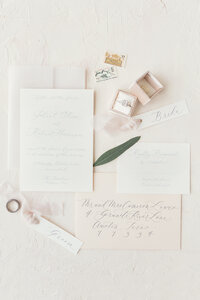 Wedding Stationery at the Farmhouse in Houston