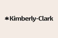 "Kimberly-Clark" text with an asterisk icon on the left