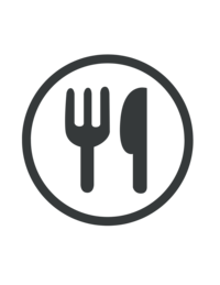 fork and knife icon