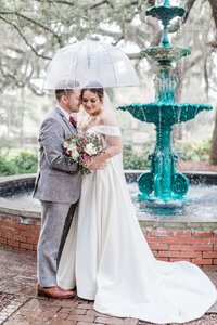 "A stunning bridal portrait taken beneath the iconic live oaks of Wormsloe, capturing elegance and natural beauty."