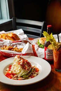 Wedge Salad and Pub Food