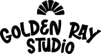 Goldern Ray Studio Logo Mark