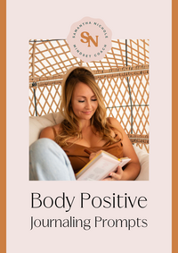 Body Positive Journaling Prompts Resource Library Cover by Samantha Henry - Mindset Coach