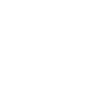 white hand drawn arrow