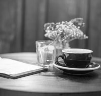 coffee bw