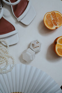 detail photos on wedding day by Hematite Images Photography