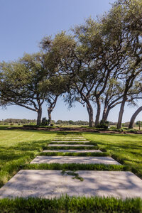 The ceremony space at the Stonehouse Villa, one of Austin’s best wedding venues.