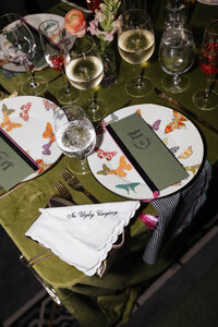 tablescape at destination wedding
