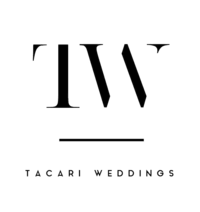 tacari wedding logo in black