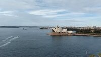 photo de la baie avec l'opéra de Sydney