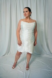 Edith Élan mini wedding dress designer - Charleston SC