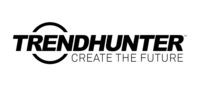 Trend hunter logo in black