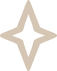 White illustration of star