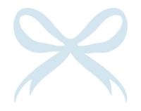 Lindsey Kristian Photography bow web element light blue