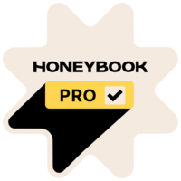 honeybook pro website sticker