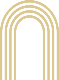 light soul woman torbogen icon gold brand identity design