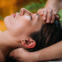 Image of a relaxing massage session, highlighting the gentle and soothing techniques used in lymphatic drainage massage. This specialized therapy supports lymph flow, reduces swelling, and promotes recovery for enhanced wellness in Boise and Eagle