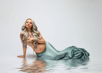 Bride and groom walk up memorial steps at their DC wedding