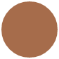 Orange circle outlined in white.